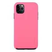 Apple iPhone 11 Pro Max Hot Pink Backcover hoesje Soft Touch - Kunststof