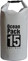 Doodadeals® Ocean Pack 15 liter | Drybag | Outdoor Plunjezak | Waterdichte zak | Grijs