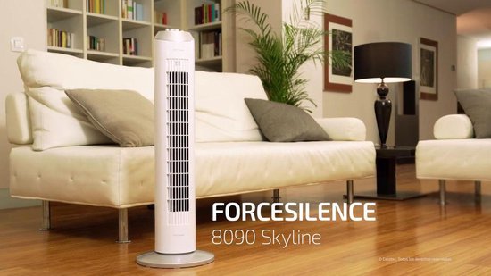 Torenventilator Cecotec ForceSilence 6090 Skyline 45W Wit | bol.com