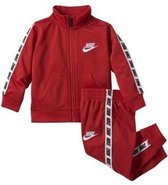 Nike - Ensemble Tricot Block Taping - Enfants - Rouge - Blanc - Taille 80