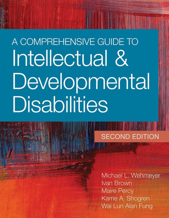 A Comprehensive Guide to Intellectual and Developmental Disa ... - cover