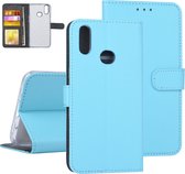 Blauw hoesje Samsung Galaxy A10s - Book Case - Pasjeshouder (A107F)