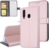 RoseGold hoesje Samsung Galaxy A8s Book Case - Pasjeshouder - Magneetsluiting