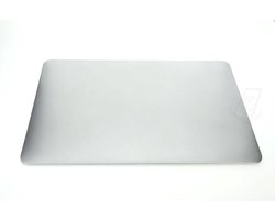 Zilver Backcover Laptop hoesje voor Apple Macbook Air - 13.3 Inch