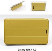 Samsung Galaxy Tab A 7.0 (2016) Smart Tablethoes Goud voor bescherming van tablet (T280)