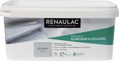 RENAULAC Renovatie Vloer- en trapverf Asgrijs - Satijn - 2L - 24m≤ / opslag