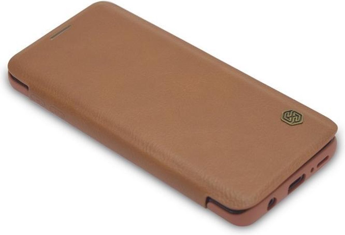 Bruin hoesje Samsung Galaxy S9 Plus Book Case - Pasjeshouder - Magneetsluiting (G965)