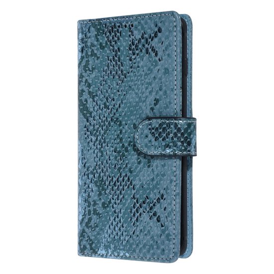 UNIQ Accessory Galaxy S10 Plus Green Snakeskin Book type case