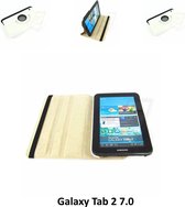 Samsung Galaxy Tab 2 7.0 Smart Tablethoes Wit voor bescherming van tablet (P3100)