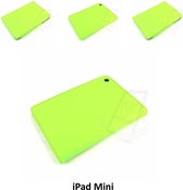 Apple iPad Mini 2-3 Groen Smart Case - Book Case Tablethoes- 8719273000526