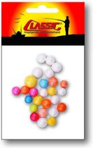 Piepschuim drijfballetjes / 10 x pakjes / diverse kleuren - Styropor
