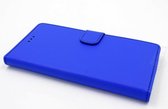 Blauw hoesje voor Samsung Galaxy J3 (2016) Book Case - Pasjeshouder - Magneetsluiting (J310F)