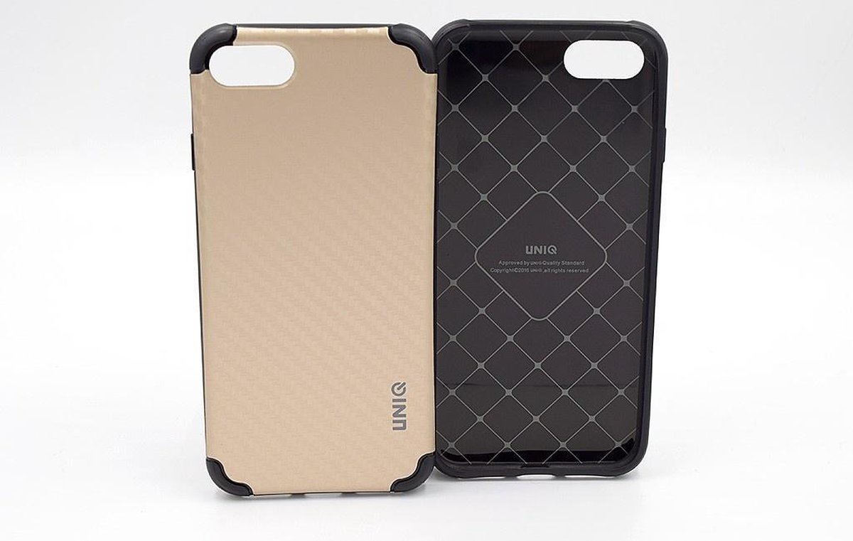 UNIQ Accessory iPhone 7-8 Hard Case Backcover Platinum - Grijs