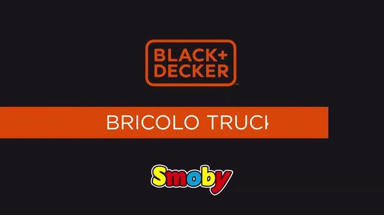 Smoby Véhicule de chantier Black & Decker Bricolo Truck