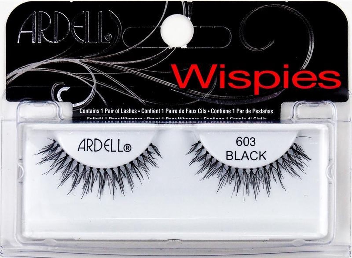 Ardell Wispies Lashes 603 Black Set 2 Pieces