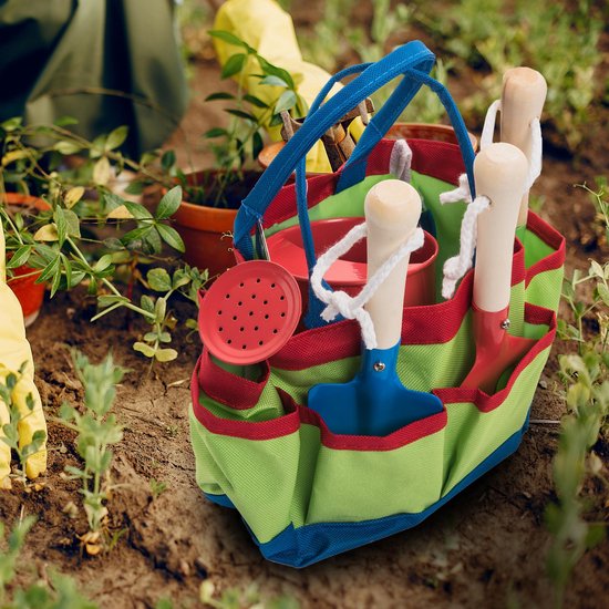 Sac de jardin avec outils de jardinage pour enfants