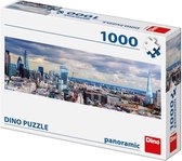 Blik op London - Panorama Puzzel - Legpuzzel van 1000 stukjes