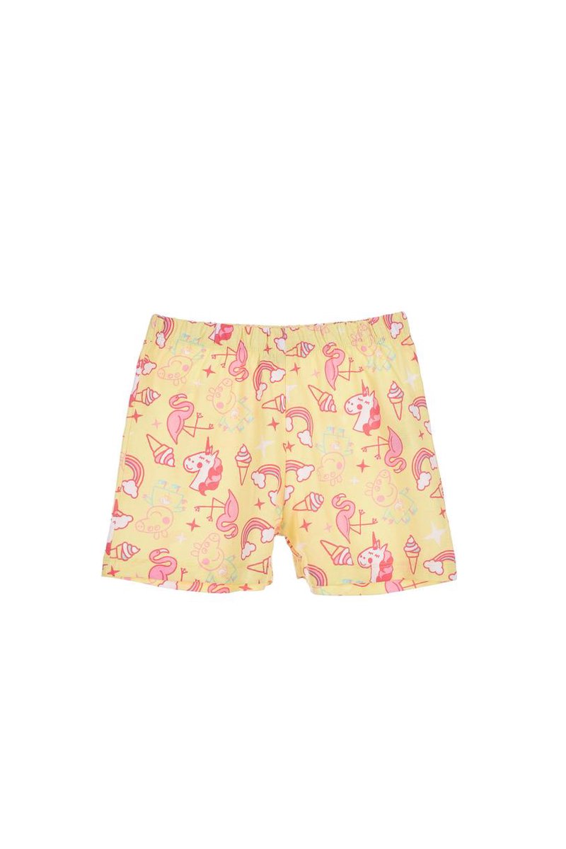 Pyjama Peppa Pig Fille | Manches Courtes Et Short | Coton Doux | Tailles 12-18 Mois à 3-4 Ans | Idéal Soirée Pyjama