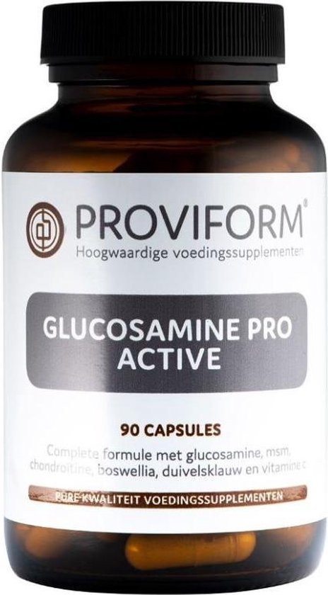 pit flauw versneller Proviform Glucosamine Pro Active - 90 capsules | bol.com