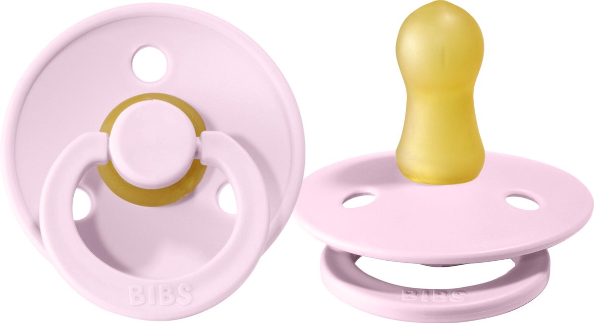 Goedkoopste BIBS Fopspeen 0-6 maanden - Baby Pink | Maat 1 | T1| (1 stuk