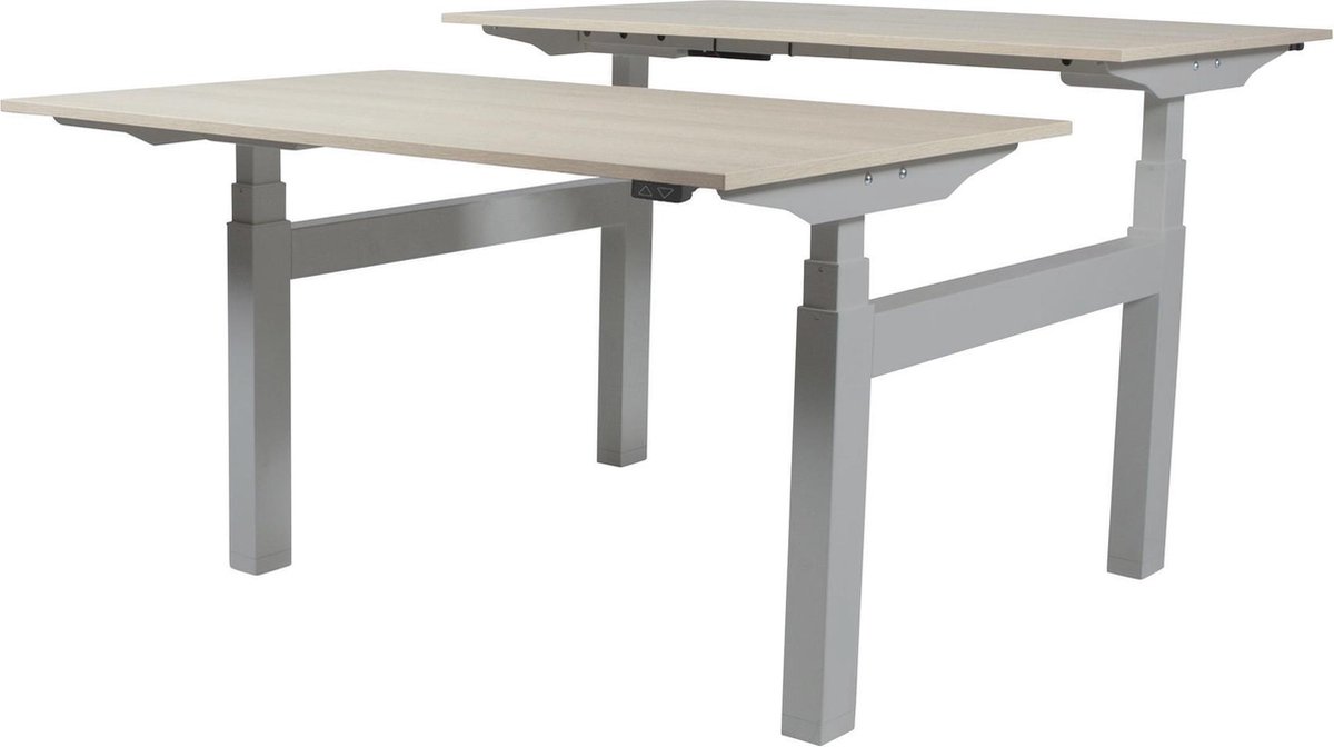 Zit Sta Bureau (2pp) - Elek 160x80/80 lindberg - alu frame