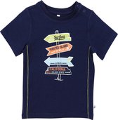 Ducky Beau t-shirt maat 68 navy