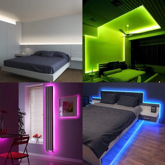 bericht huiselijk lens LED Strip RGB 5 meter - Inclusief Voeding - USB Backlight / 16 kleuren -  Siliconen... | bol.com