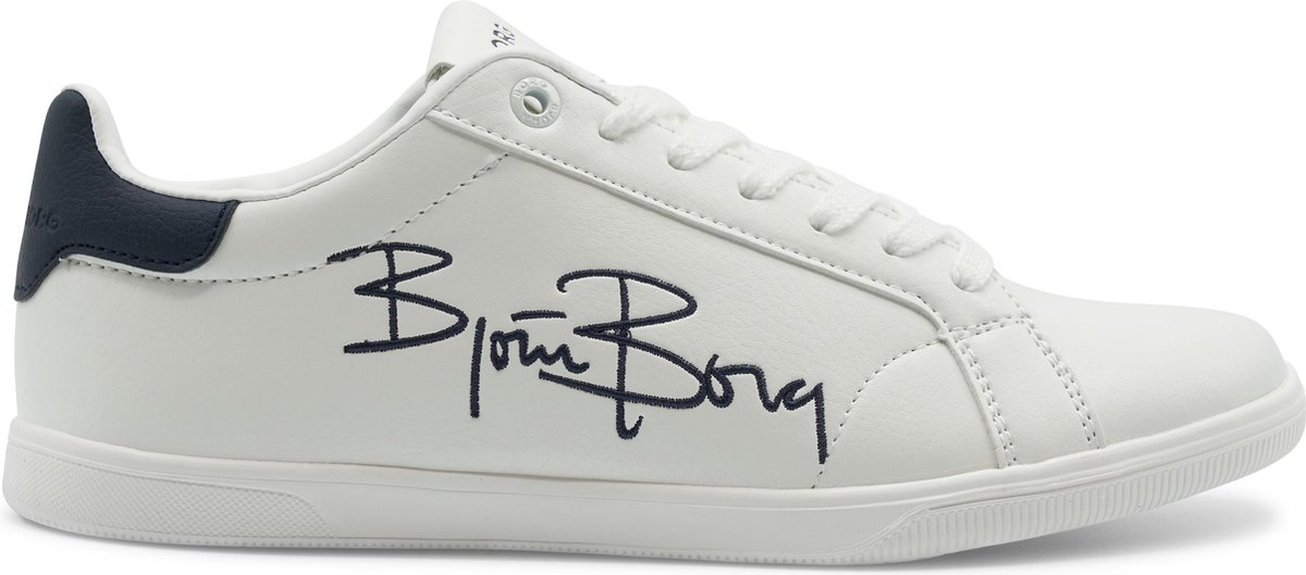 Björn Borg - Dames Sneakers Legend White/Navy - Wit - Maat 36 | bol.com