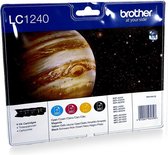Brother LC-1240VALBP - Inktcartridge / Zwart / Cyaan / Magenta / Geel