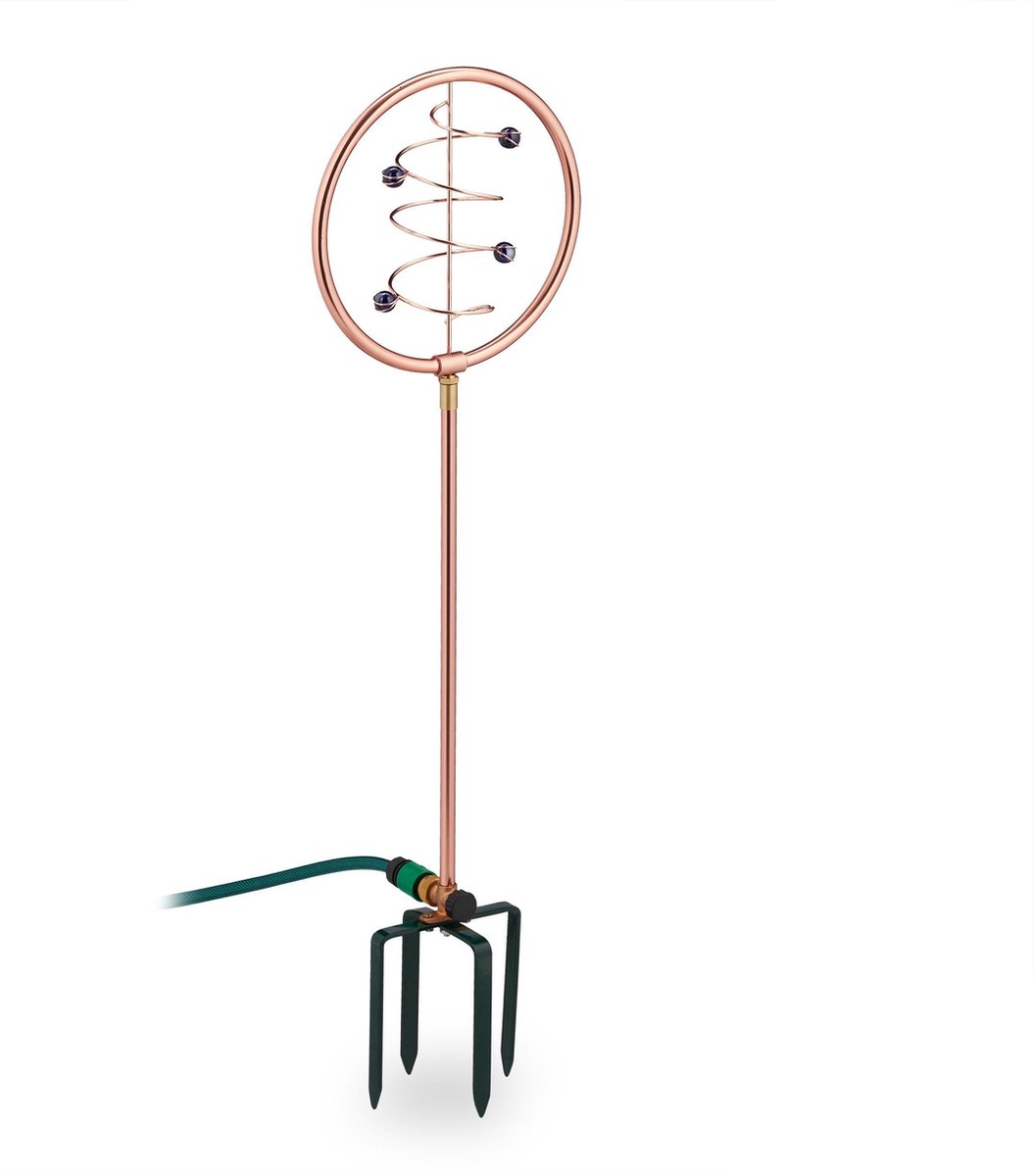 Relaxdays tuinsproeier spiraal - cirkelsproeier - sproeier tuin - tuindecoratie sprinkler