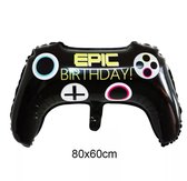 Epic Birthday Game Controller Folie Ballon