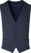 Hensen Gilet - Slim Fit - Blauw - 54