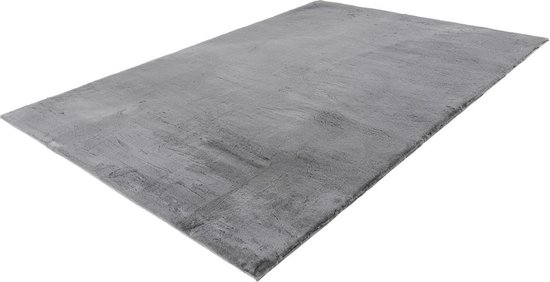 Emotion - Vloerkleed - Superzacht - Karpet - Tapijt effen Fluffy 80x150 - grijs