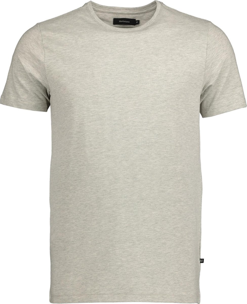 Matinique T-shirt - Slim Fit - Grijs - XXL