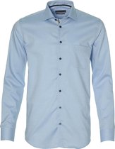Ledub Overhemd - Modern Fit - Blauw - 46