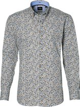 Jac Hensen Overhemd - Regular Fit - Blauw - 5XL Grote Maten