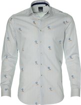 Nils Overhemd - Slim Fit - Lichtblauw - XS