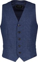 Scotch & Soda Gilet - Slim Fit - Blauw - L