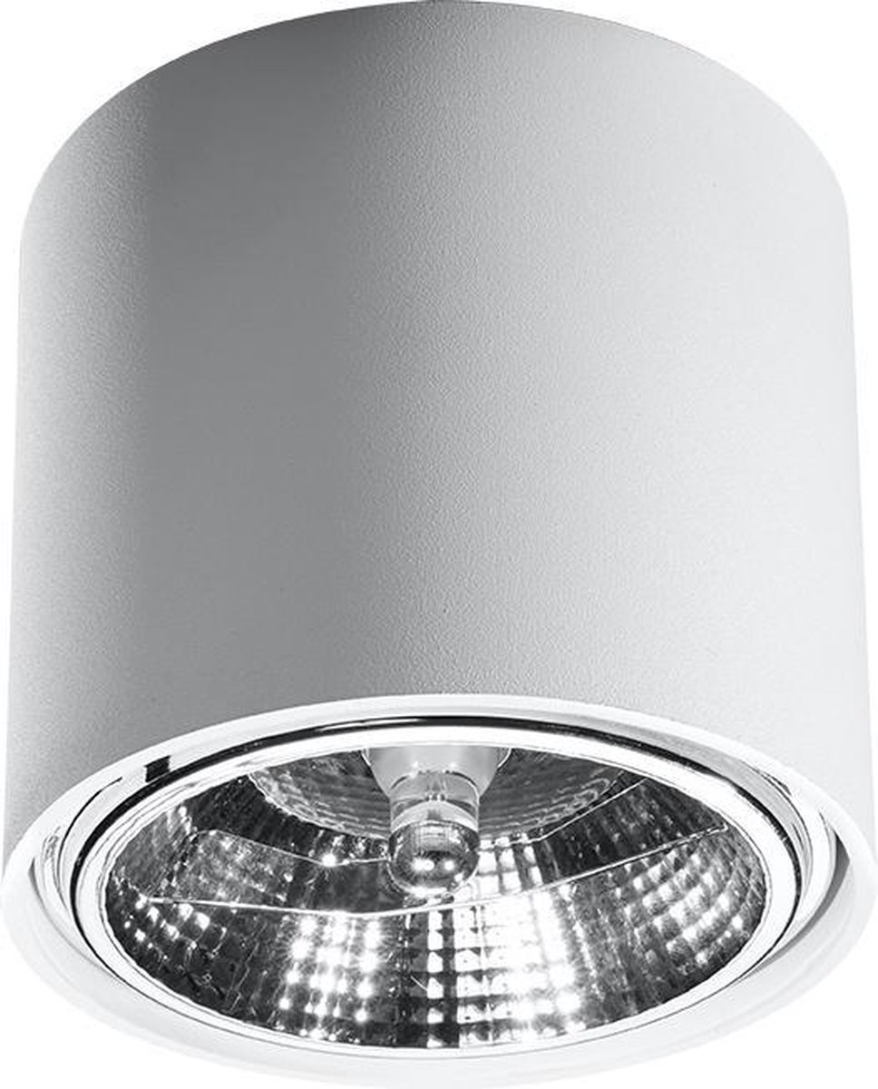Tiube White - Plafondlamp - GU10 ES111