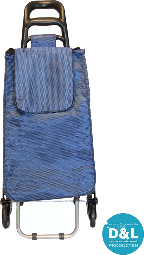 Chariot De Courses Bastilipo Andrea - 6 Roues - 46L - Gris Marengo Chariot De Courses Bastilipo Andrea - 6 Roues - 46L - Gris Marengo