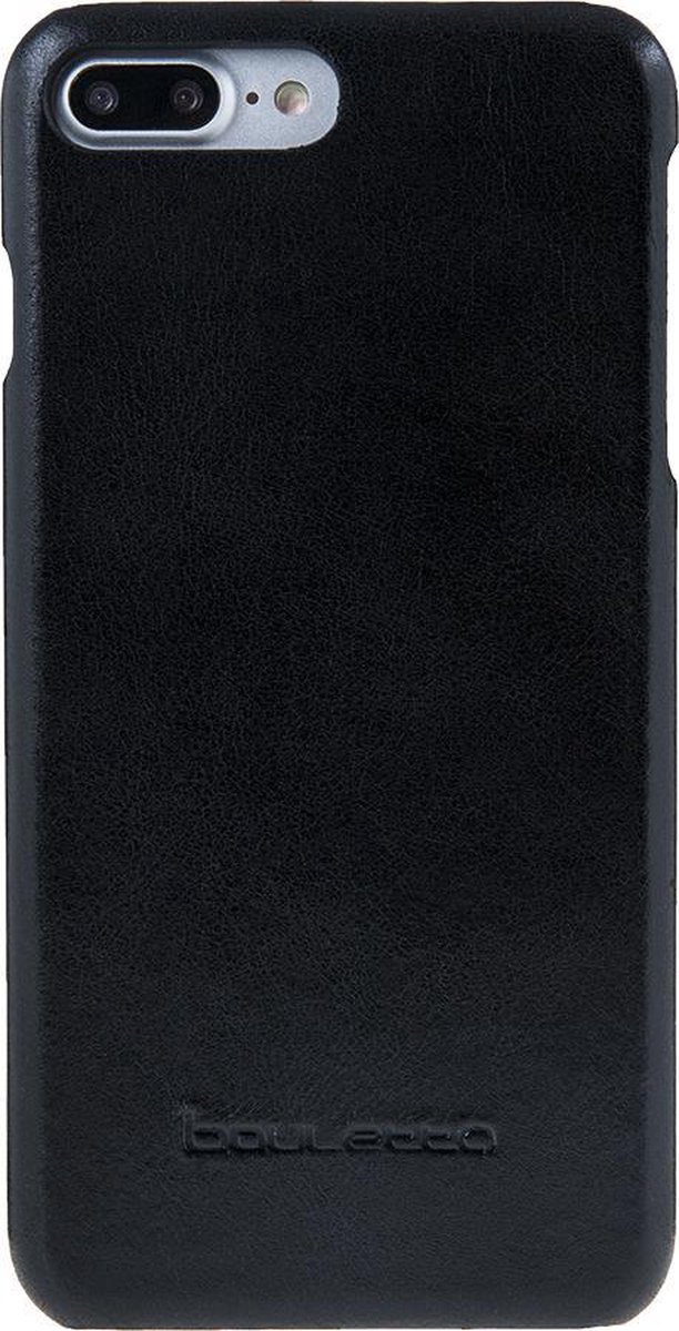 Bouletta geschikt voor iPhone SE (20/22) leren hoesje - Rustic Black