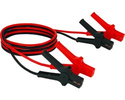 Einhell Startkabels BT-BO 25/1 A - Voor benzinemotor: Max. cilinderinhoud: 5500 cm³ - Voor dieselmotor: Max. cilinderinhoud: 3000 cm³ - Lengte kabel: 3,5 m - Doorsnede: 31.4mm² - Intensiteit: 350 A - Geleverd in draagtas