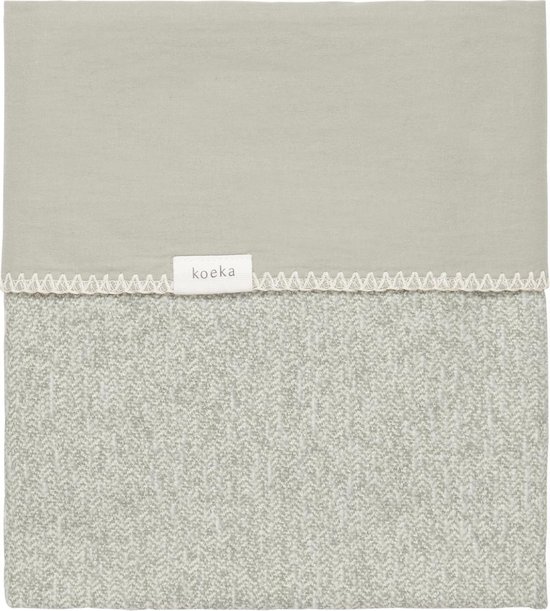 Baby’s Only ledikantdeken Sky Chunky 100×135 – groen