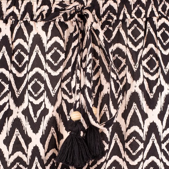 Pantalon d'été Femme Noir XL