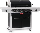 Bol.com Barbecook - Siesta 612 Black Edition - Gasbarbecue - 5 branders - 142 x 56 x 118 cm aanbieding