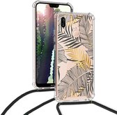 Telefoonhoes met koord voor Huawei P20 Lite telefoontasje crossbody