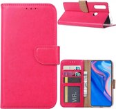 Huawei P Smart Z - Bookcase Roze - portemonee hoesje