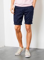 Korte broek heren jeans short met stretch | Blauw denim | Flexibel