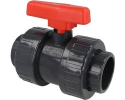 MMD PVC-U Kogelkraan 2x Lijmsok 50 mm (Zwembadtechniek)