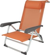 Bol.com Eurotrail Acapulco - Campingstoel / strandstoel - Oranje aanbieding